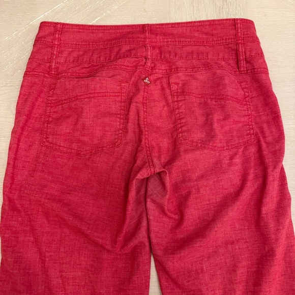 Prana Red Bohemian Cropped Pants - Picture 8 of 9